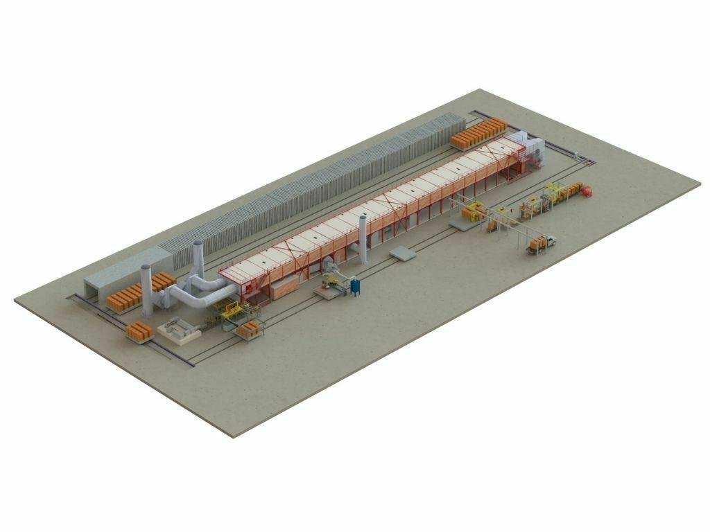 Lignes de production pour l’industrie de la terre cuite