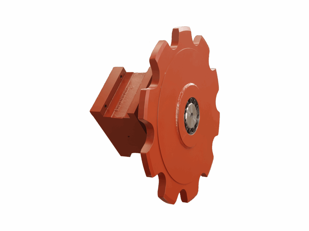 Modèle 3D d’un tourteau de chaîne de séchoir